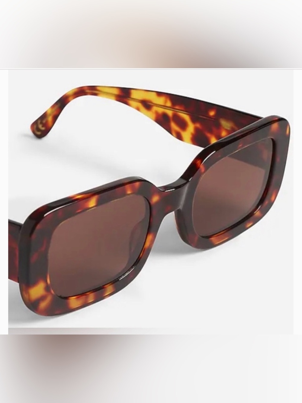Madewell Linbrook Tortoise Brown Sunglasses - Picture 14 of 16